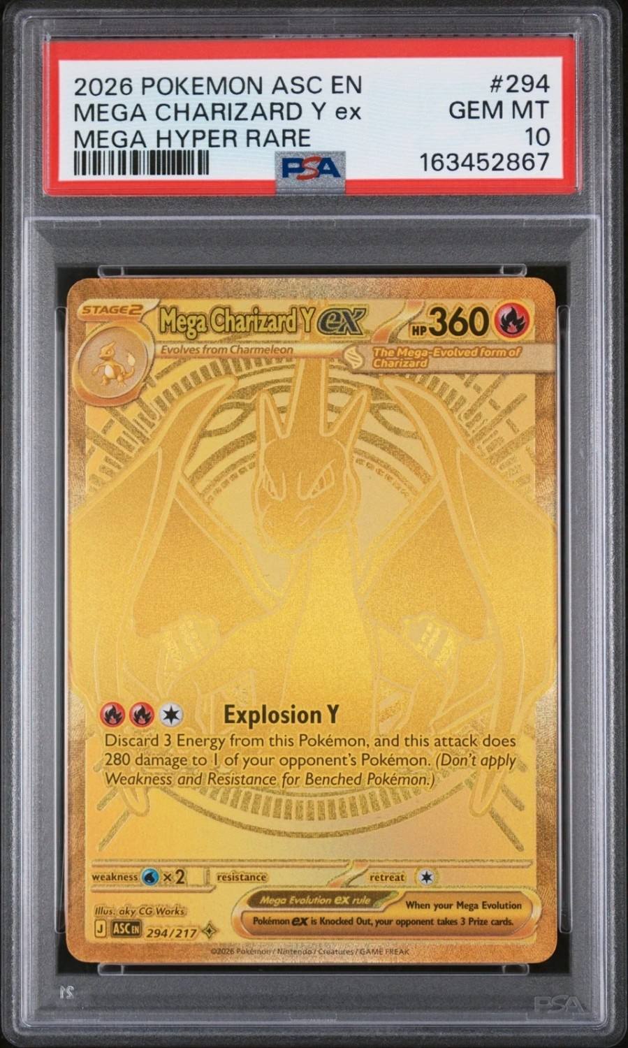 Mega Charizard Y Ex