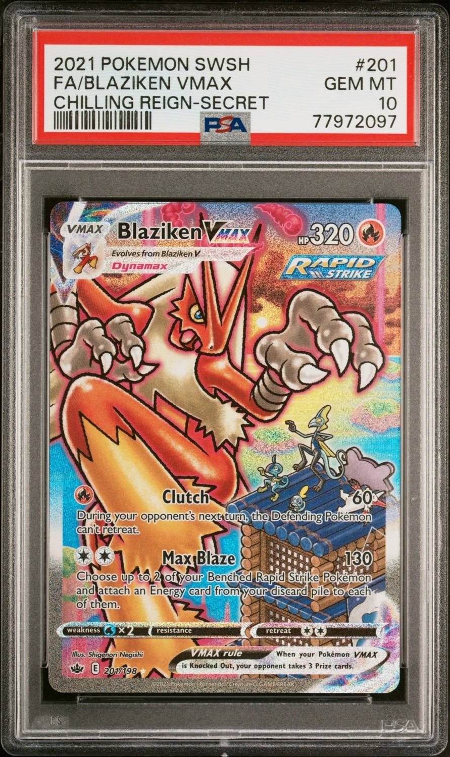 Blaziken Vmax