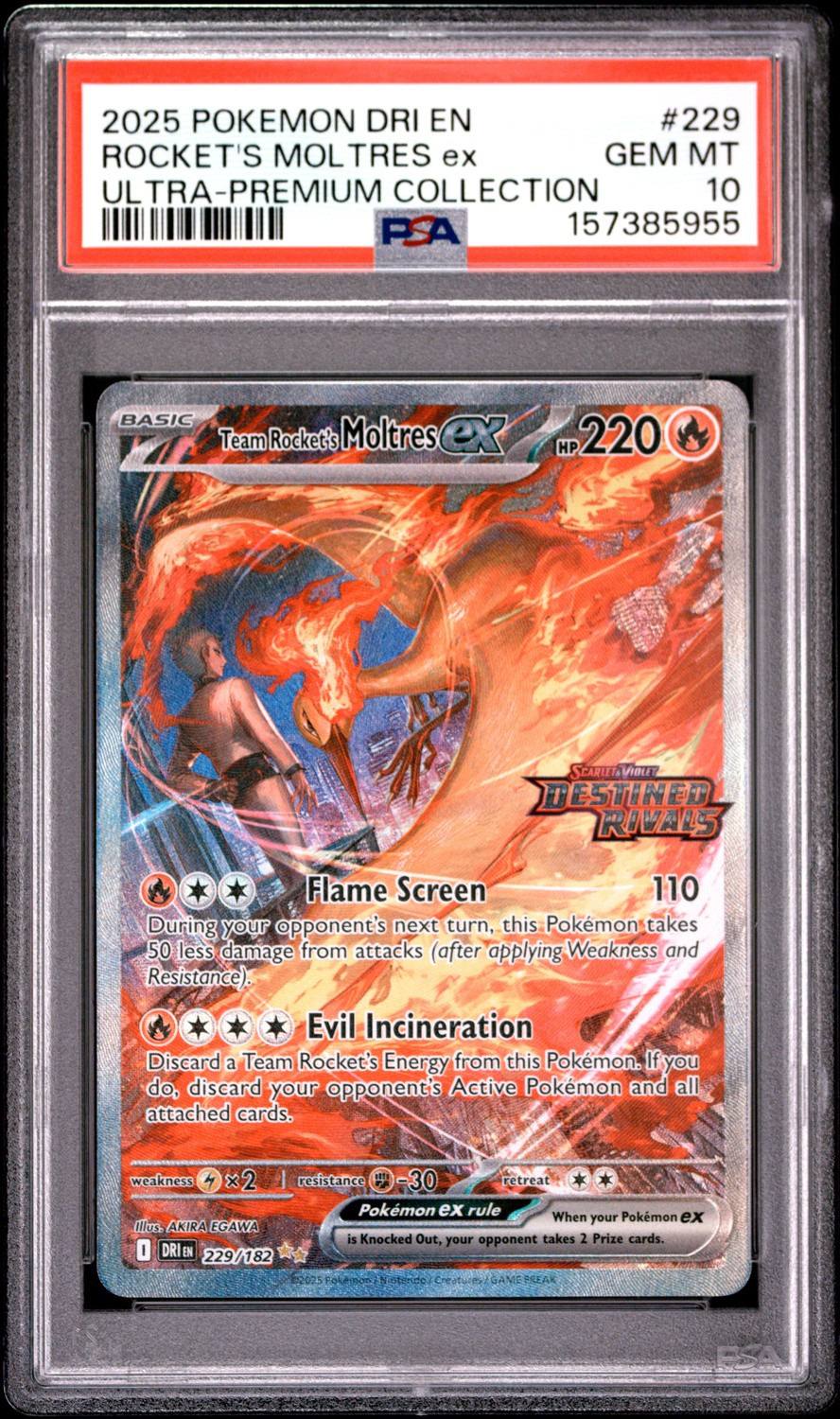 Rocket'S Moltres Ex