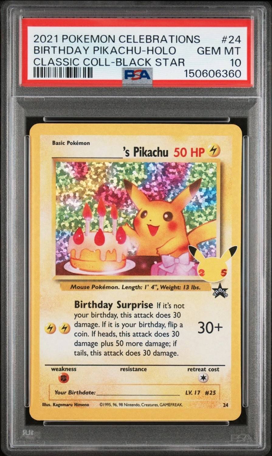 Birthday Pikachu