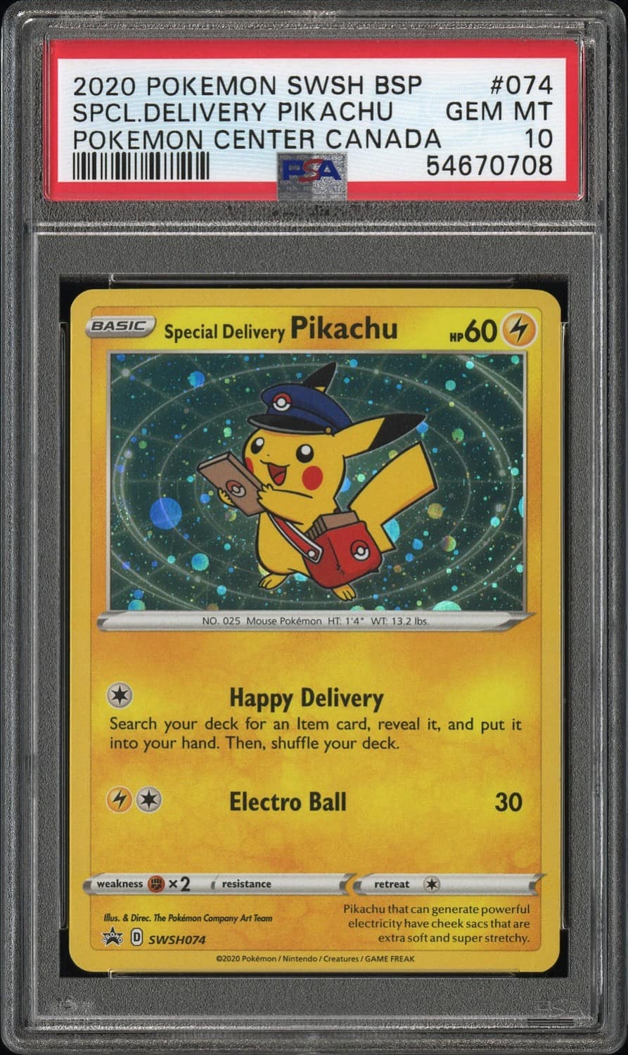 Spcl.delivery Pikachu