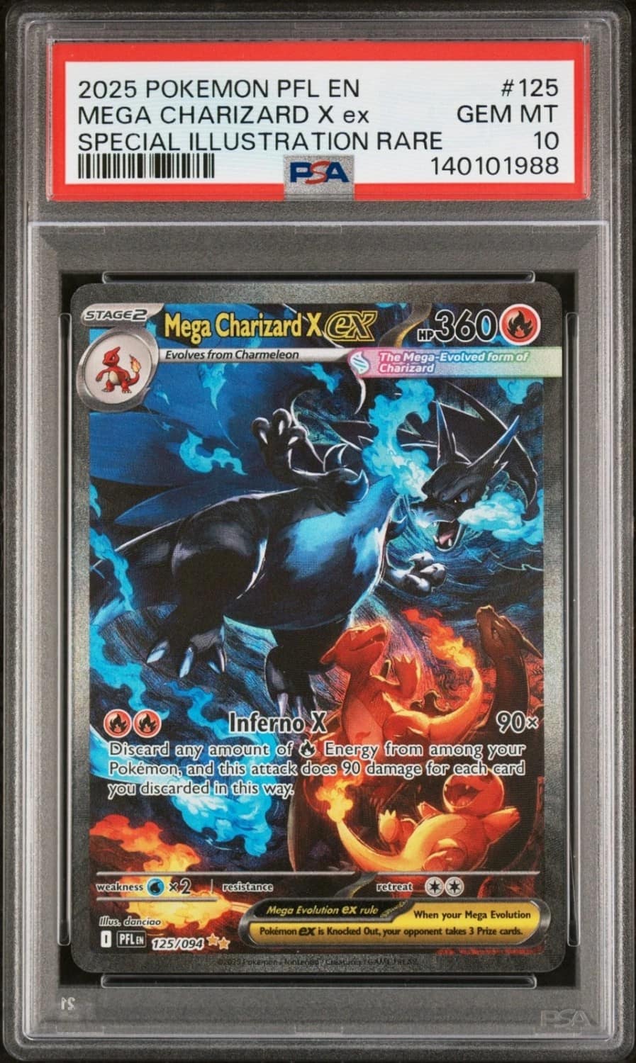 Mega Charizard X Ex