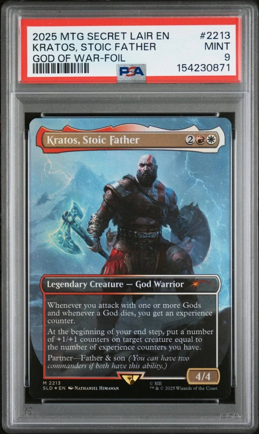 Kratos, Stoic Father
