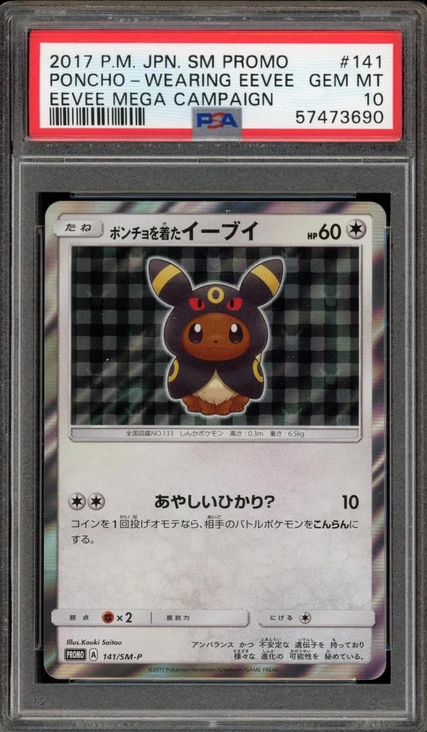 Poncho-Wearing Eevee