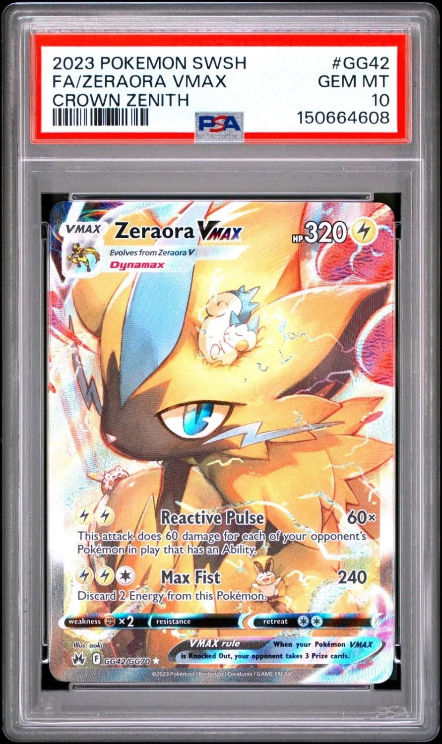 Zeraora Vmax