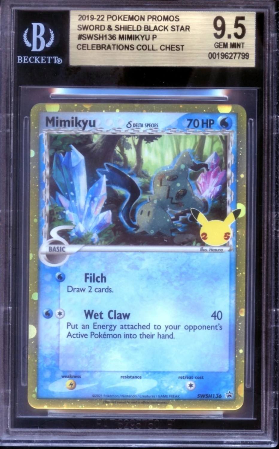 Mimikyu P/(celebrations Collector Chest)