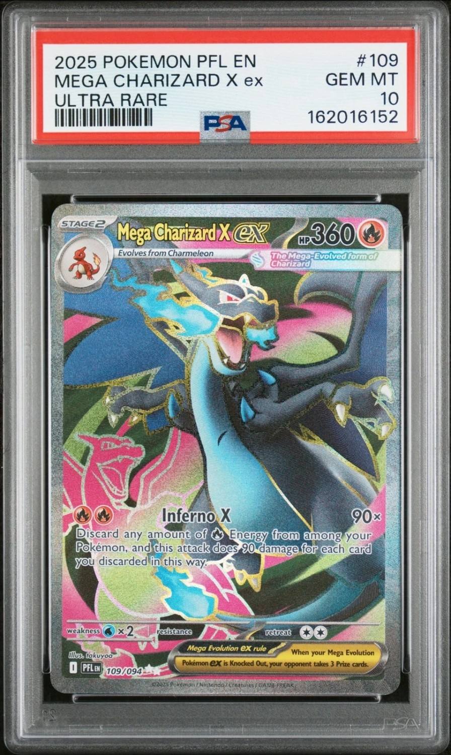 Mega Charizard X Ex