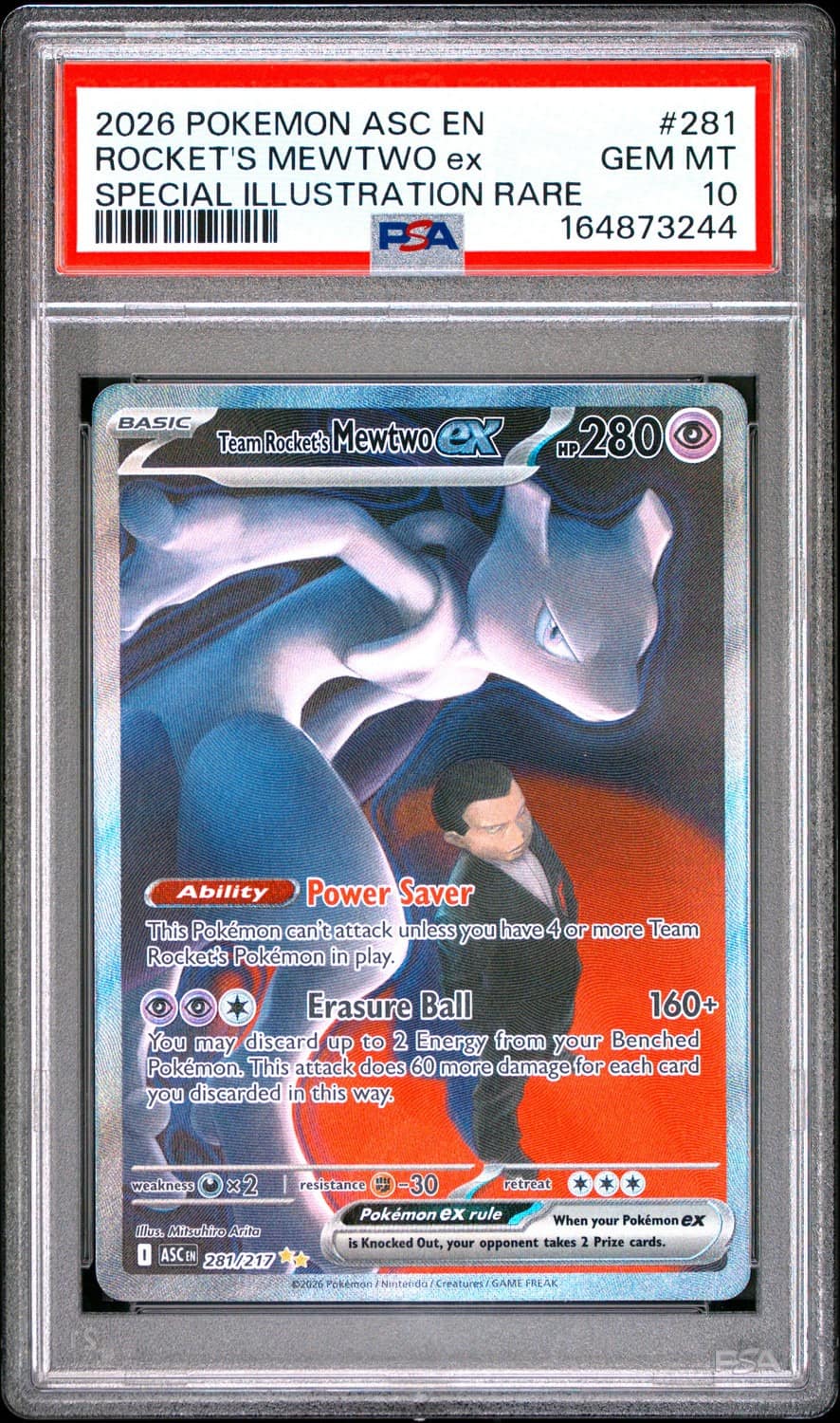 Rocket'S Mewtwo Ex