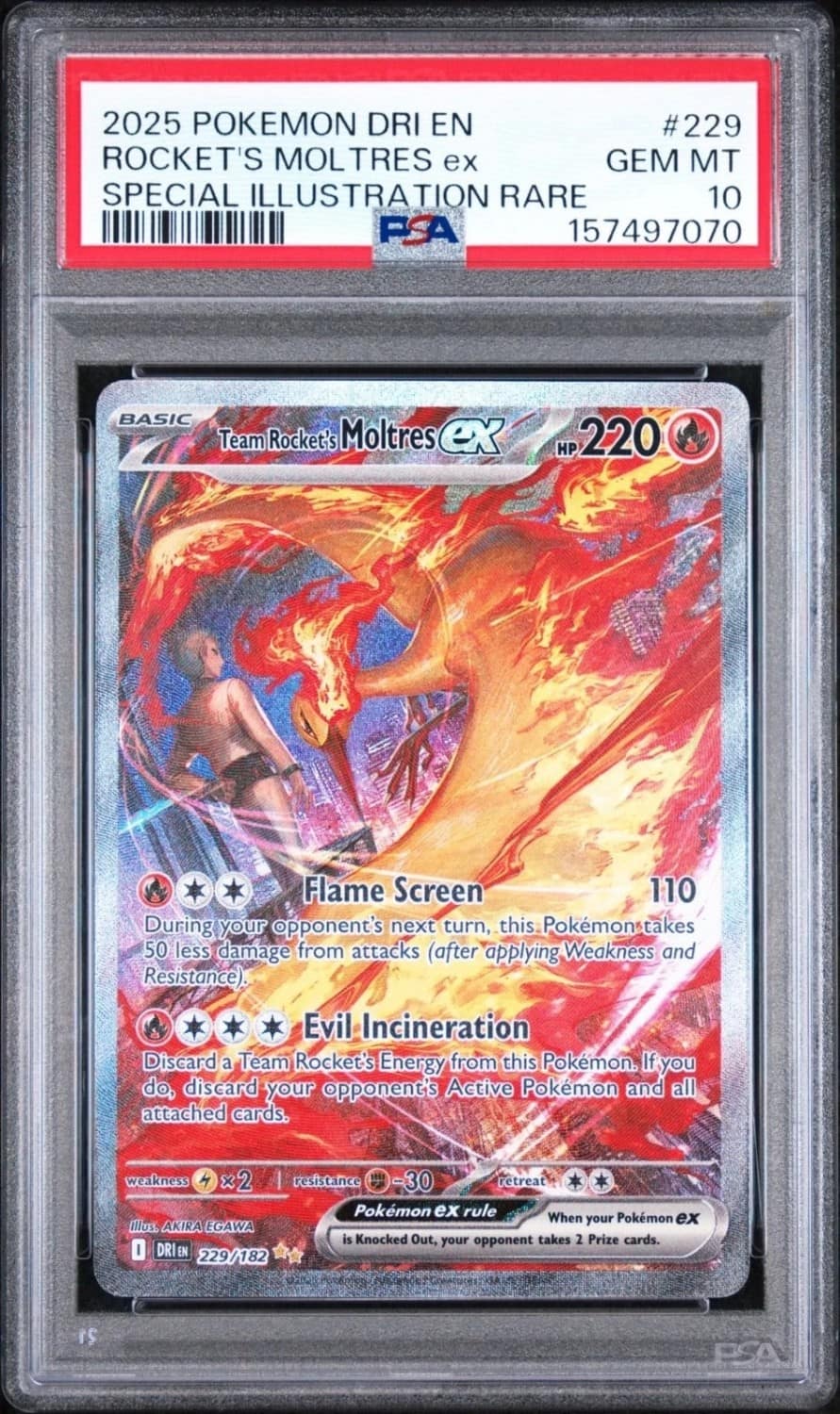 Rocket'S Moltres Ex