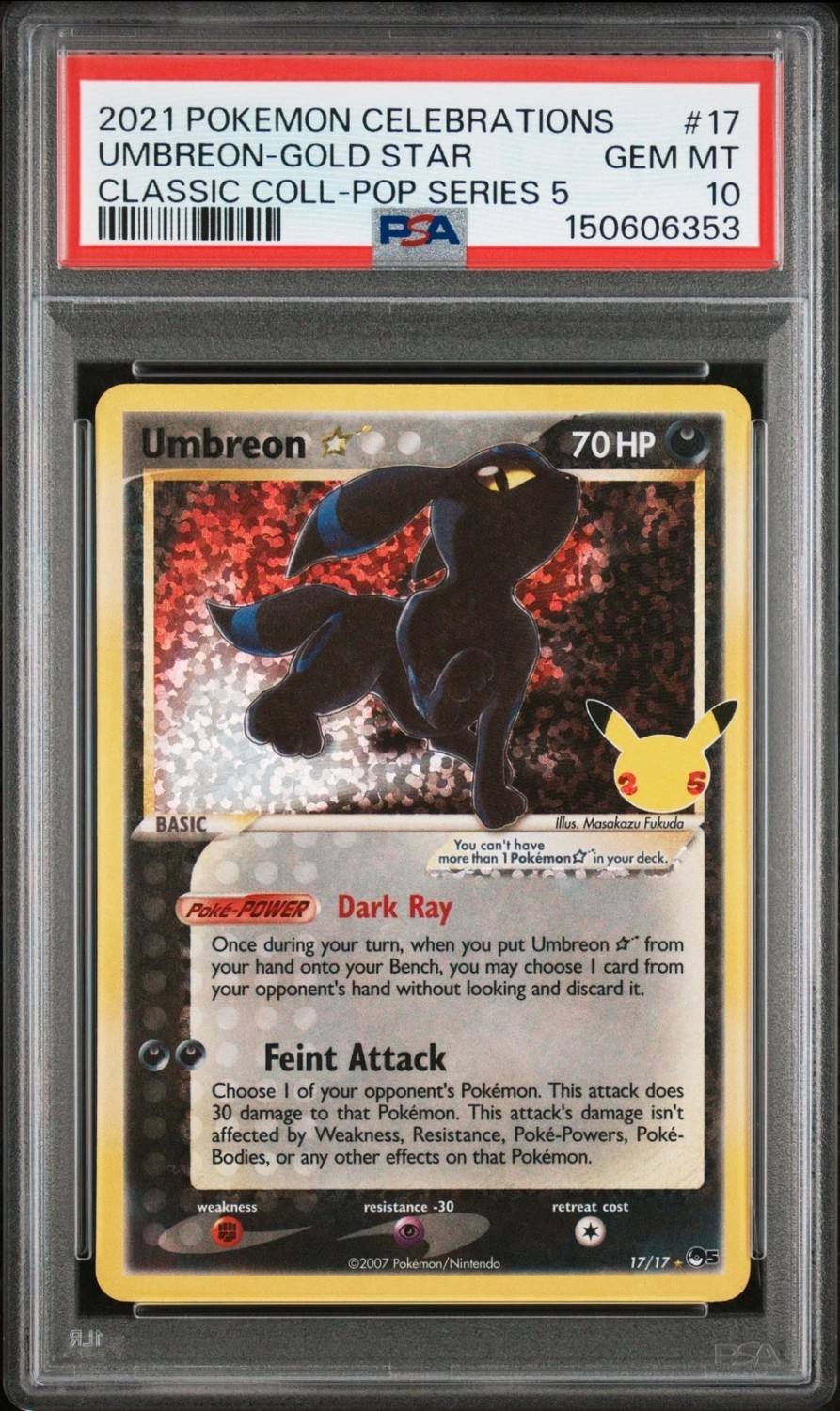 Umbreon-Gold Star