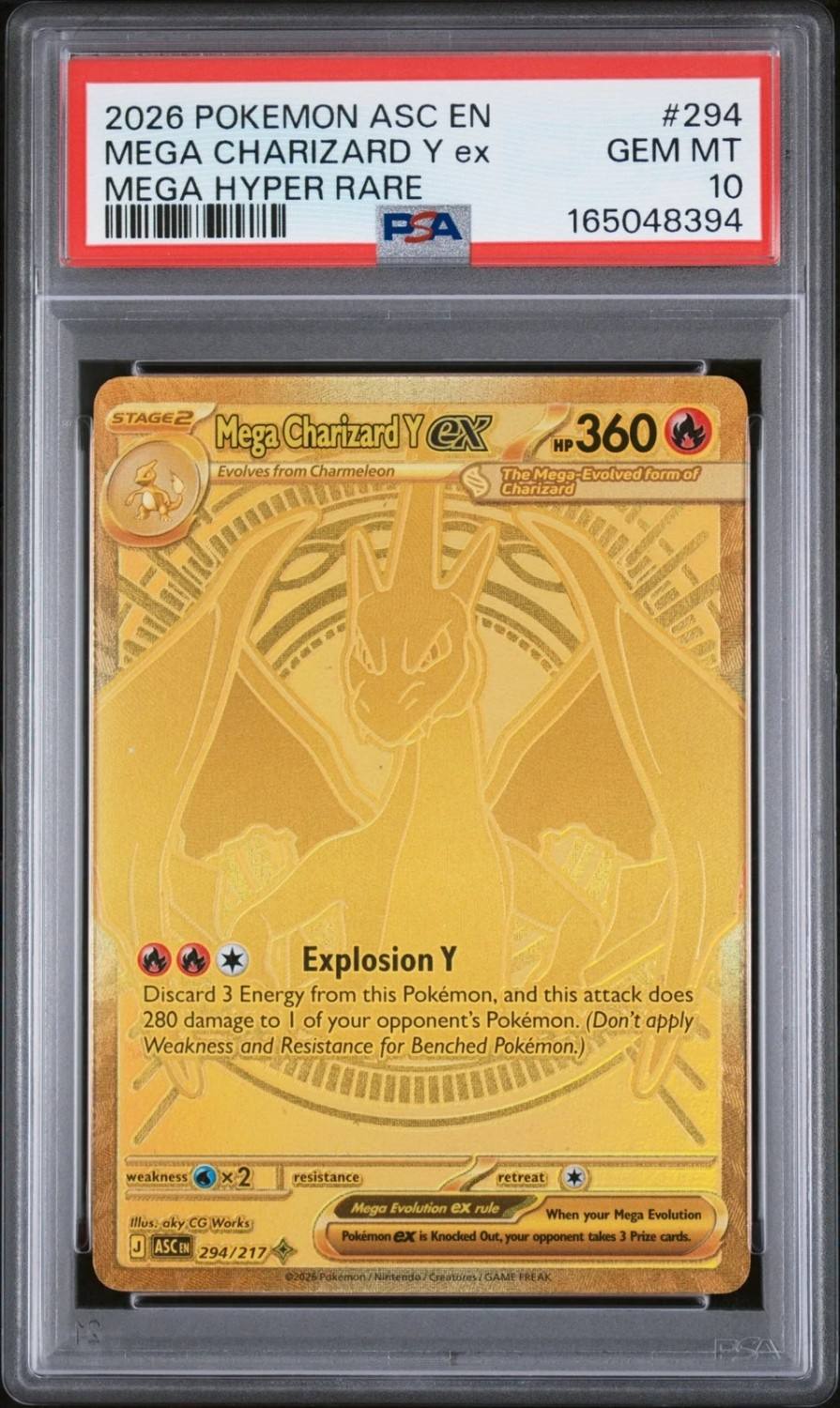 Mega Charizard Y Ex