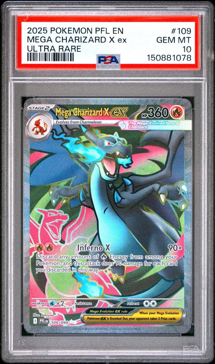 Mega Charizard X Ex