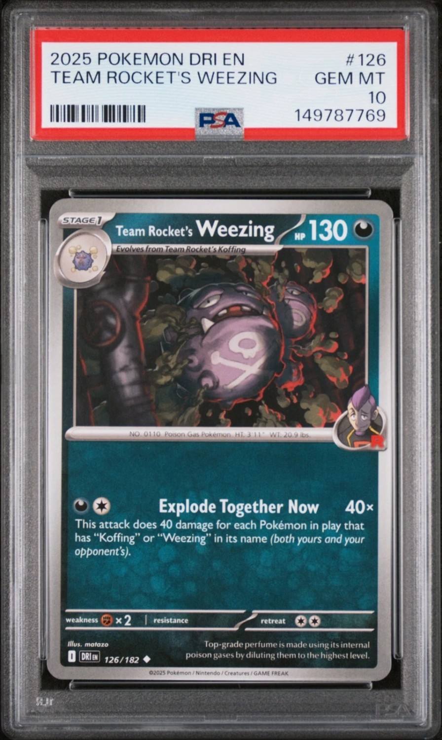 Team Rocket'S Weezing