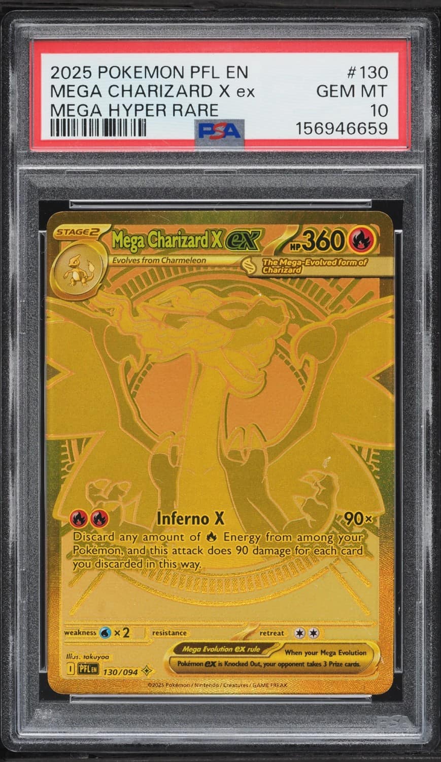 Mega Charizard X Ex