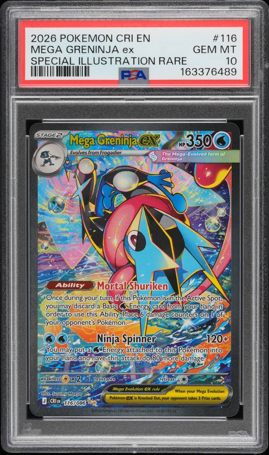 Mega Greninja Ex
