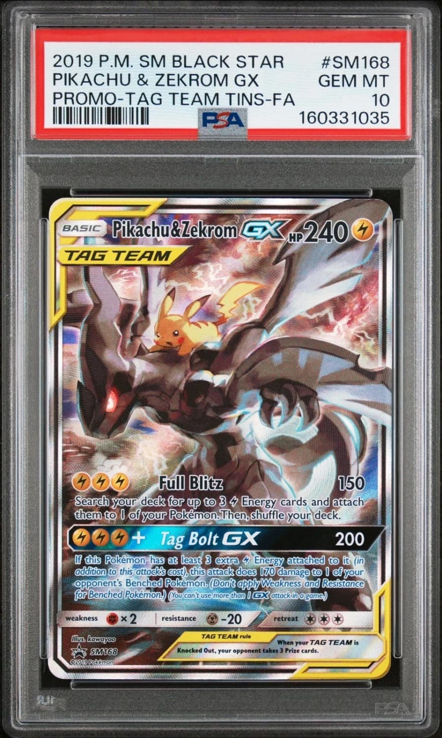 Pikachu & Zekrom Gx