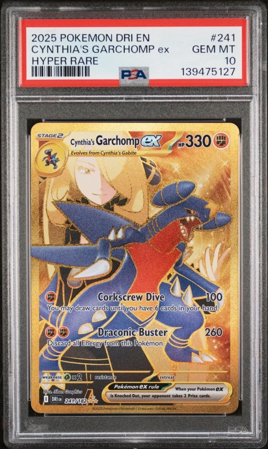 Cynthia'S Garchomp Ex