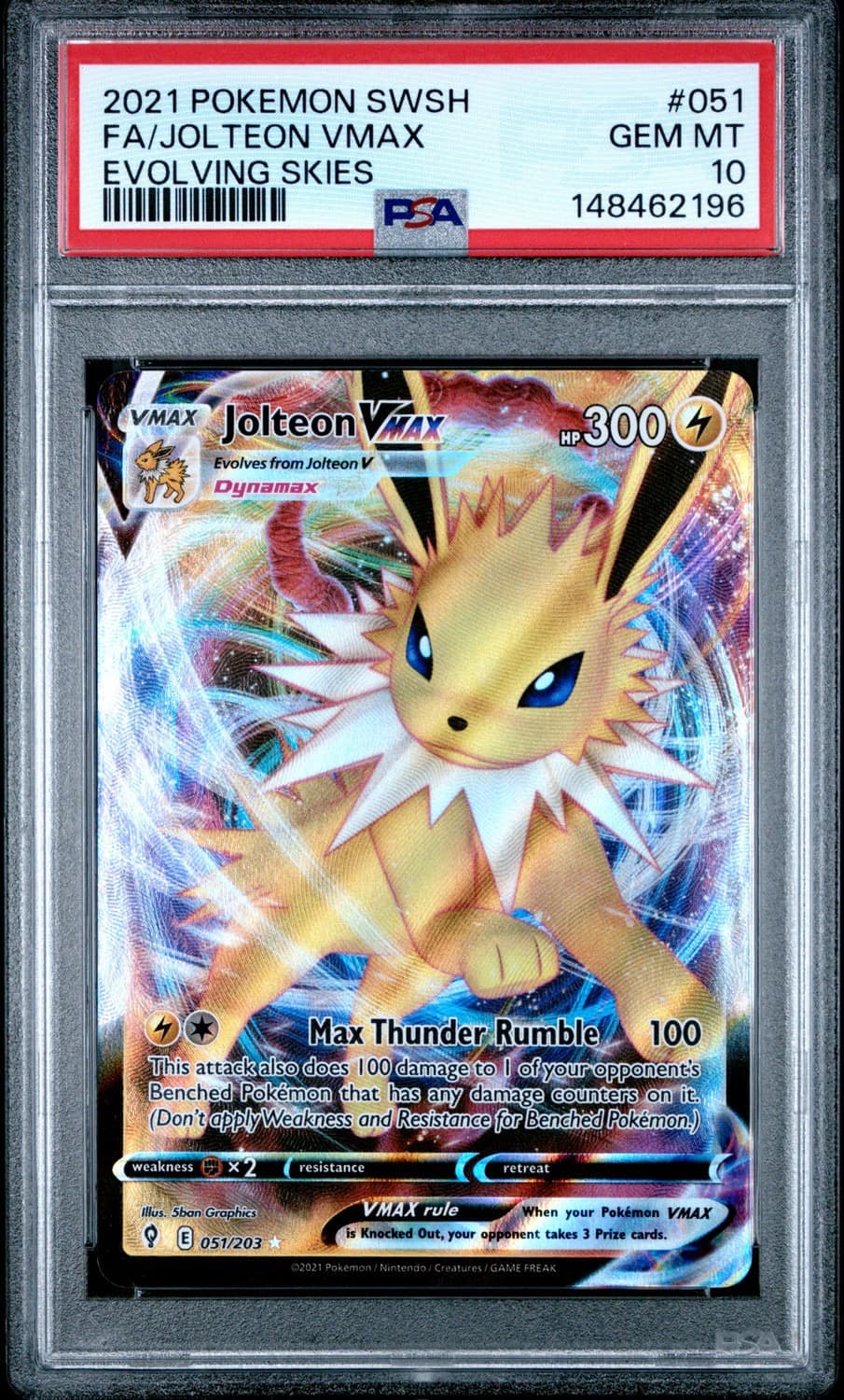 Jolteon Vmax