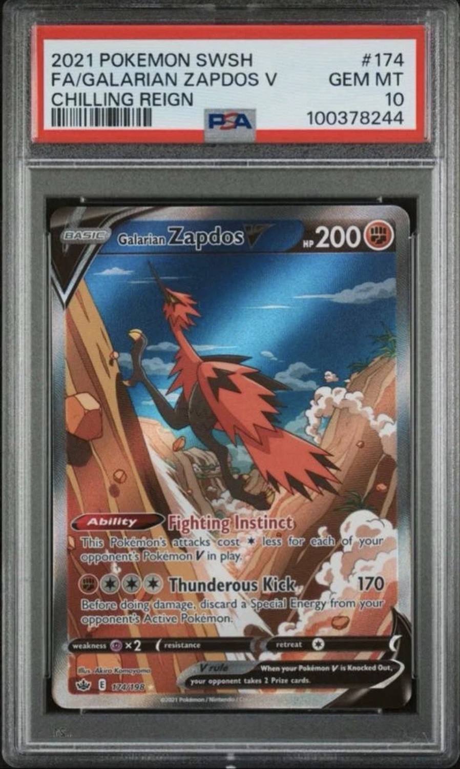 Galarian Zapdos V