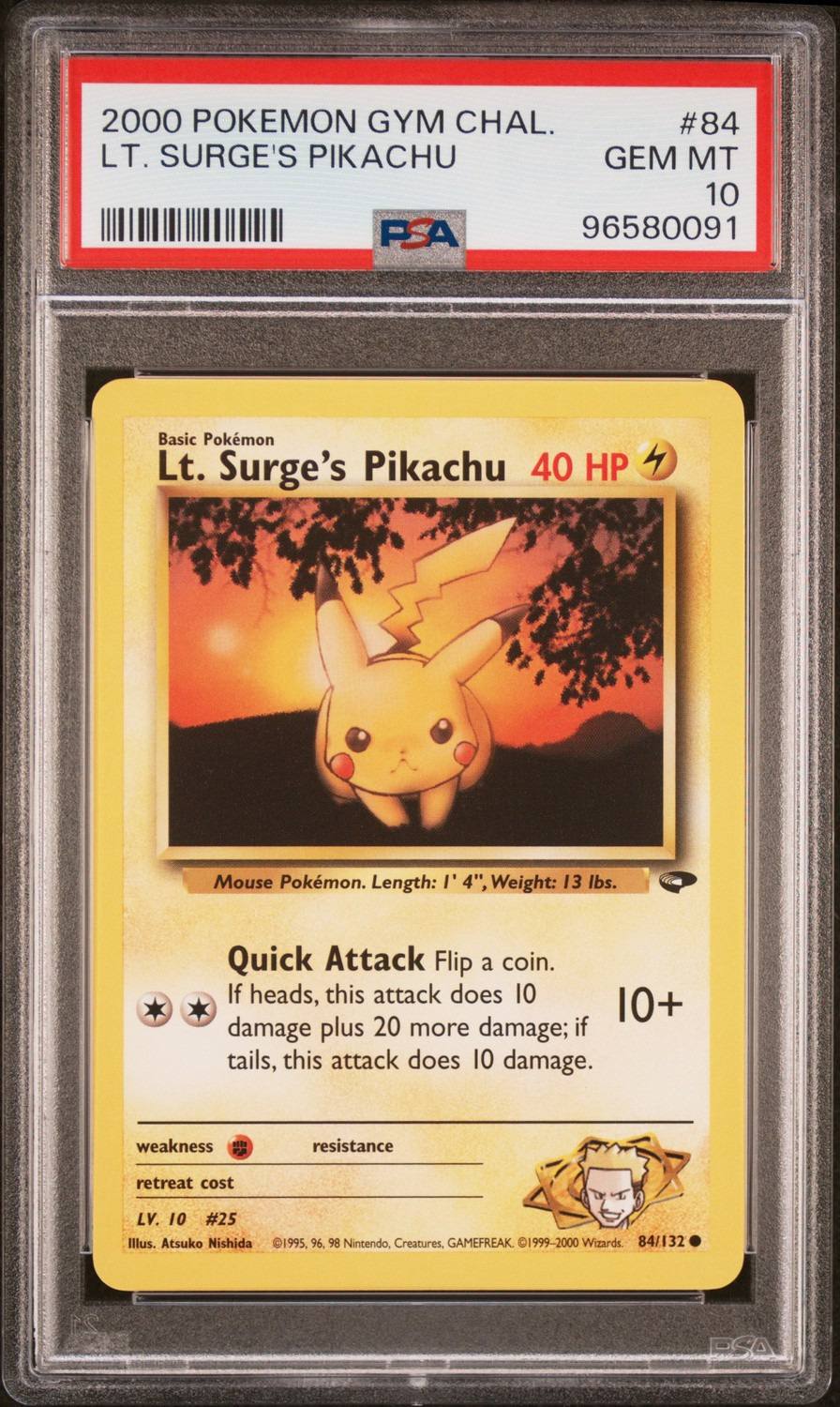 Lt. Surge'S Pikachu