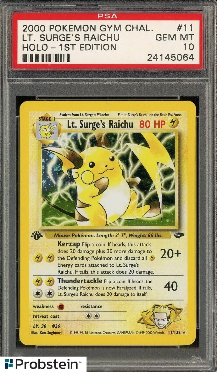 Lt. Surge'S Raichu