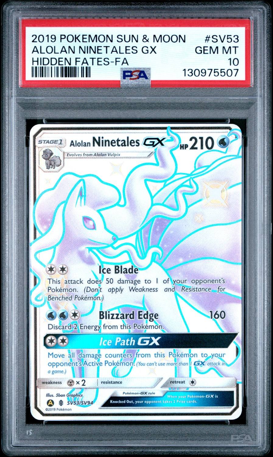 Alolan Ninetales Gx