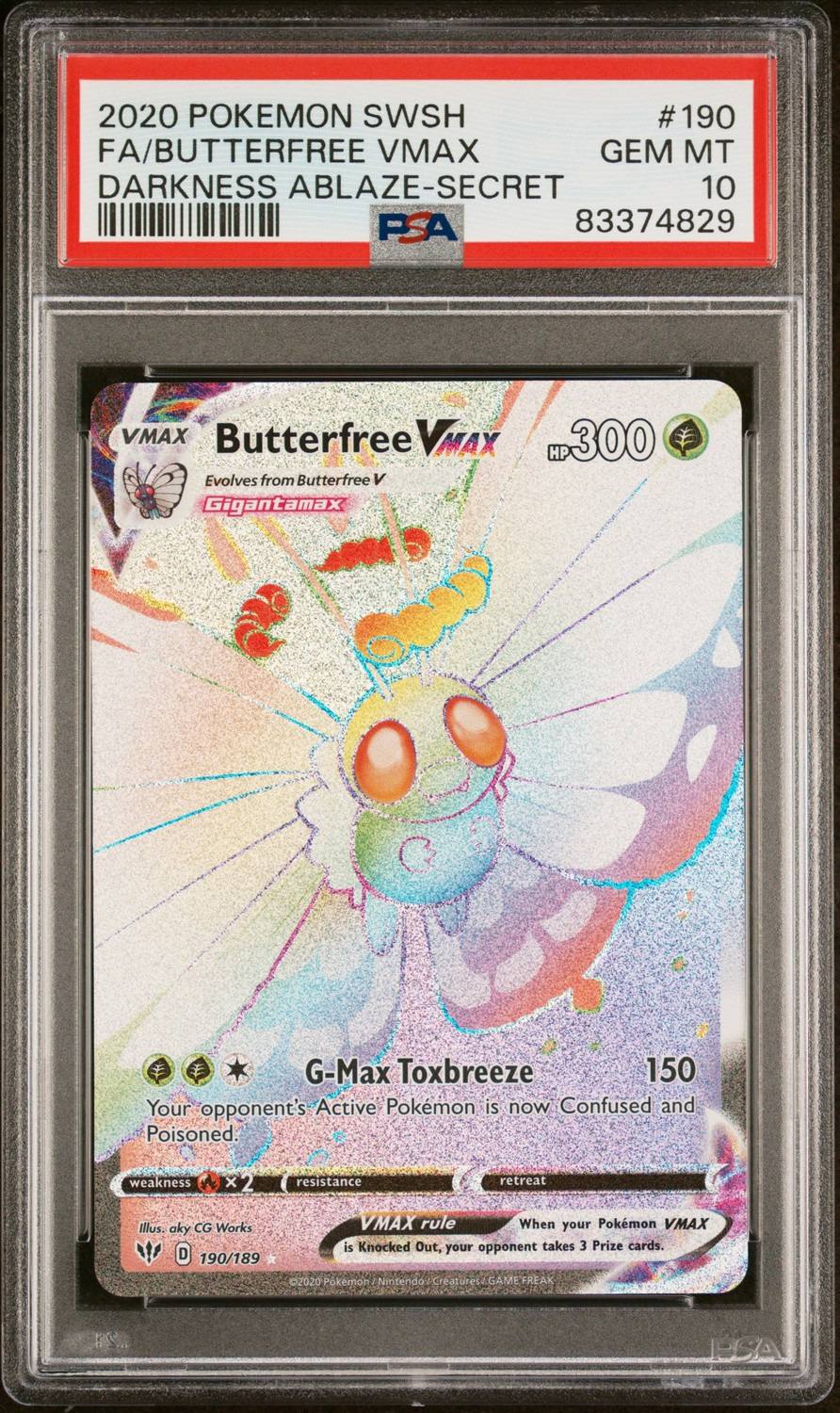 Butterfree Vmax