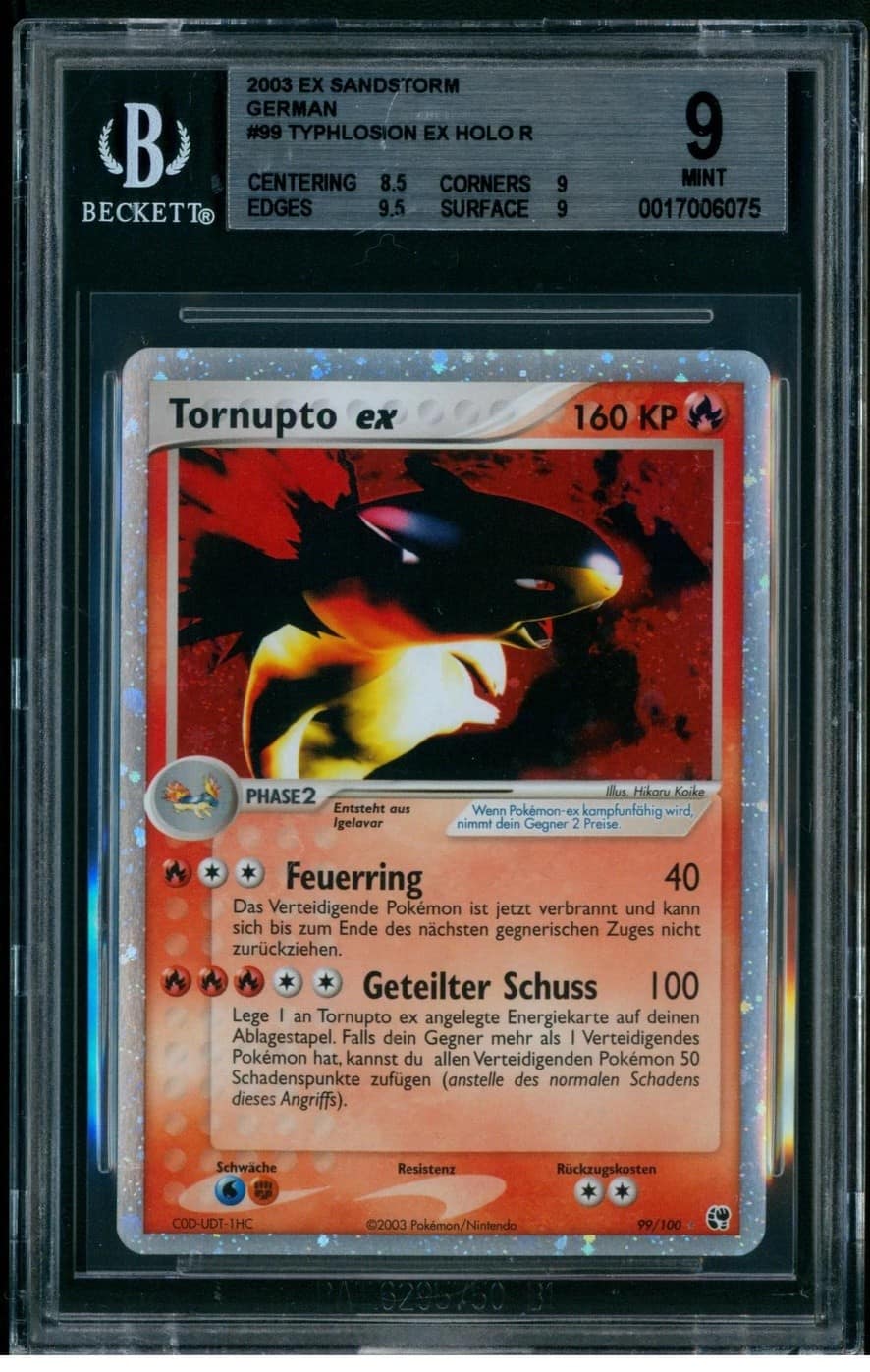 Typhlosion Ex Holo R