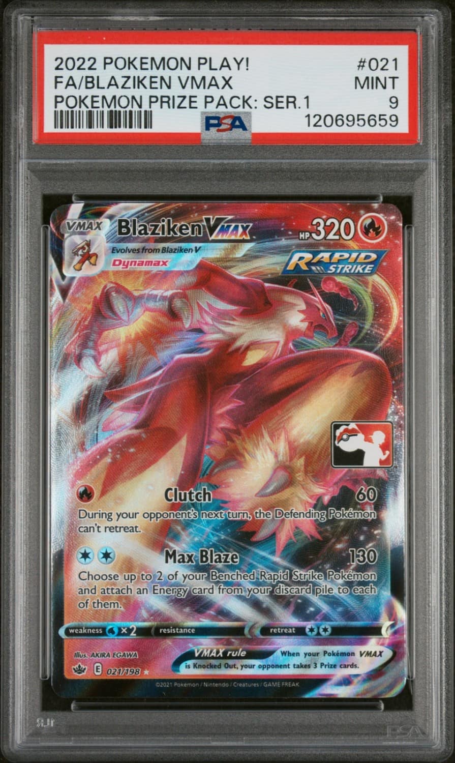 Blaziken Vmax