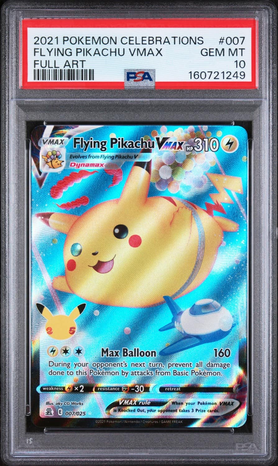 Flying Pikachu Vmax