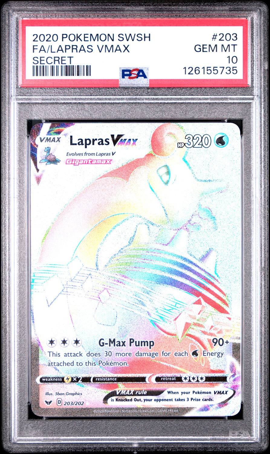 Lapras Vmax
