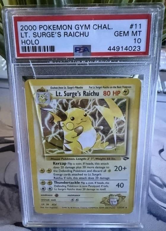 Lt. Surge'S Raichu