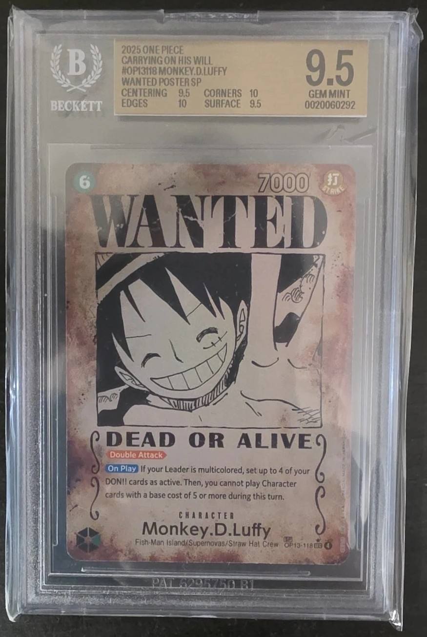 Monkey.d.luffy Wanted Poster Sp