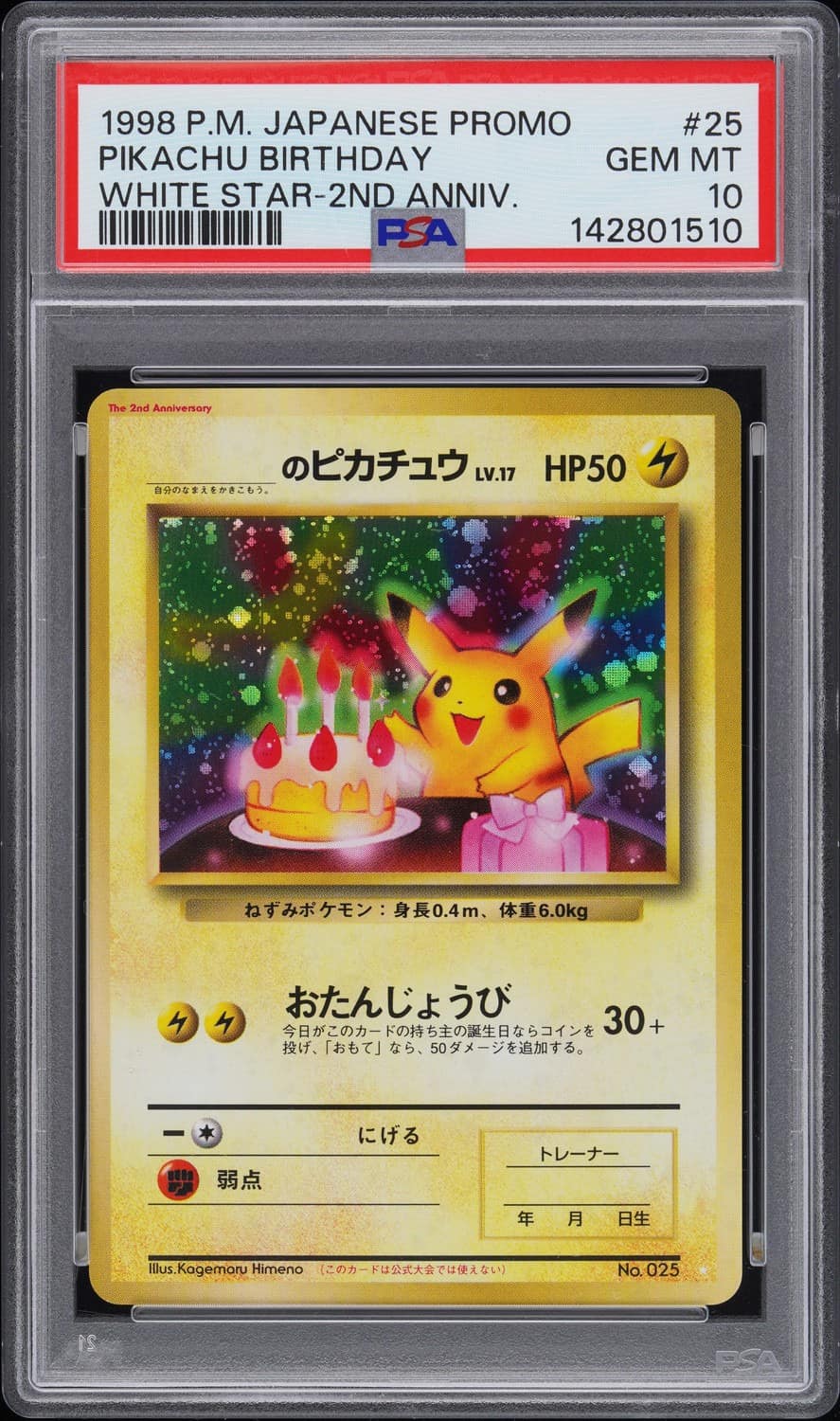 Pikachu Birthday