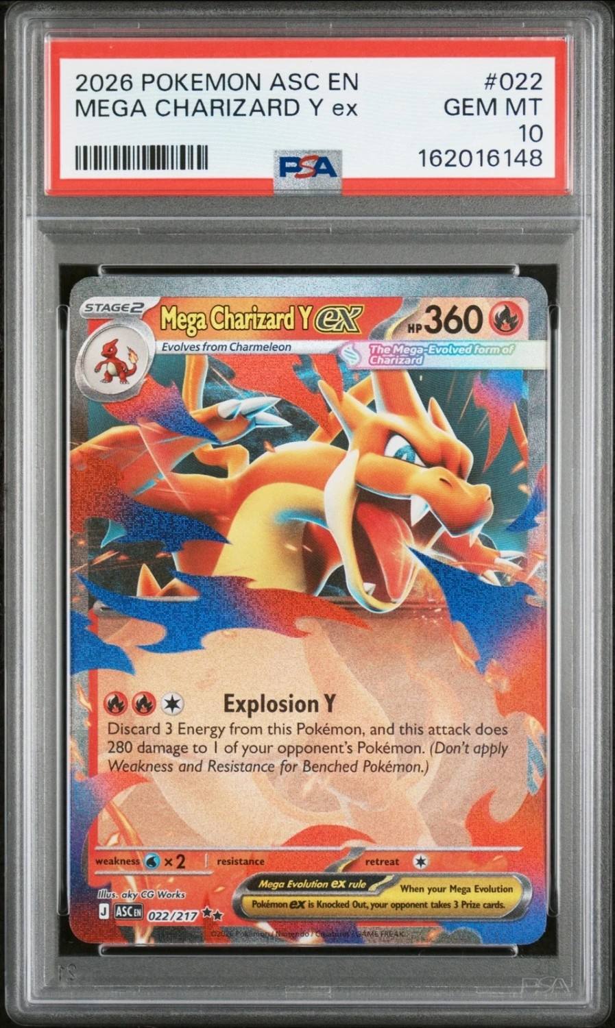 Mega Charizard Y Ex