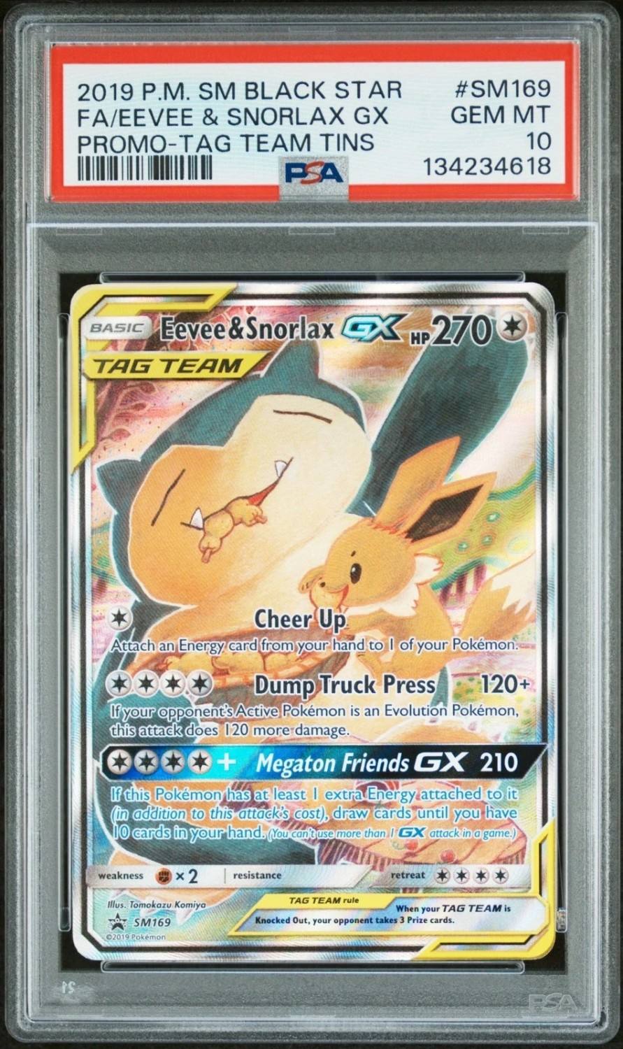Eevee & Snorlax Gx