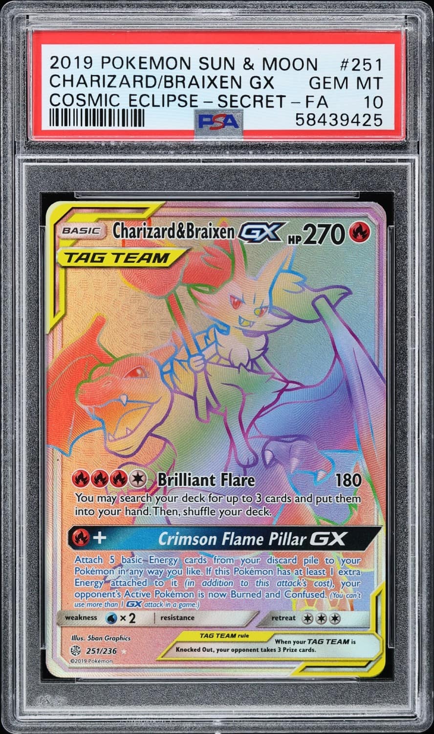 Charizard/braixen Gx