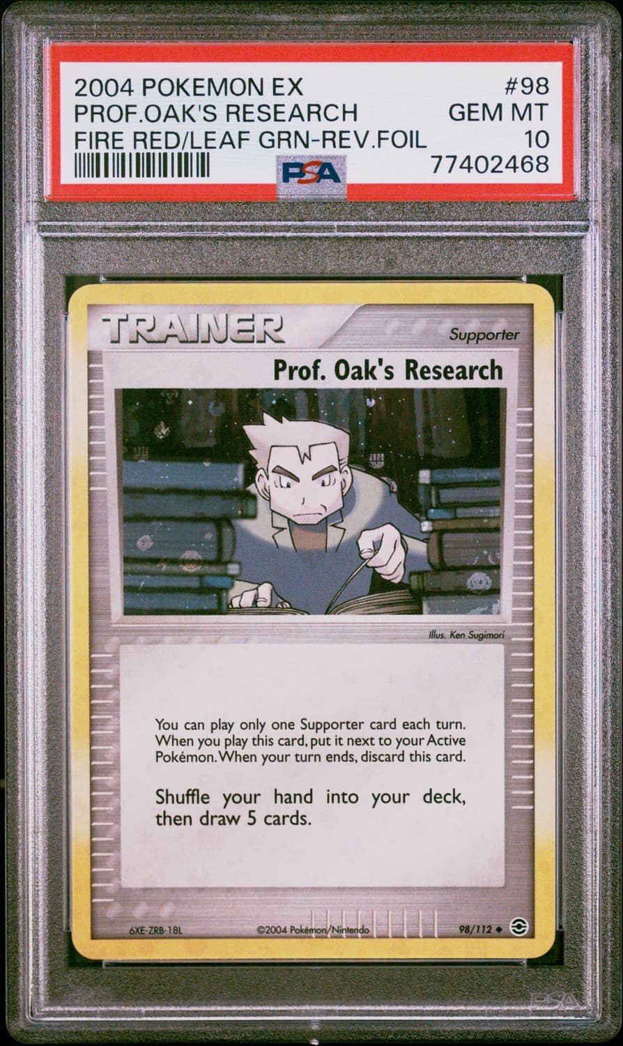 Prof. Oak'S Research