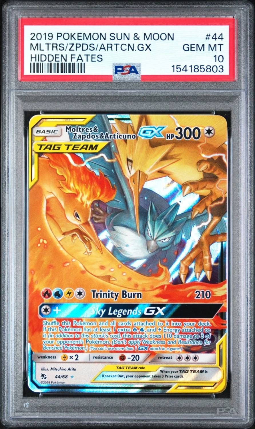 Moltres & Zapdos & Articuno Gx