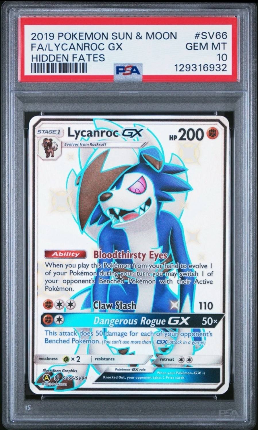 Lycanroc Gx