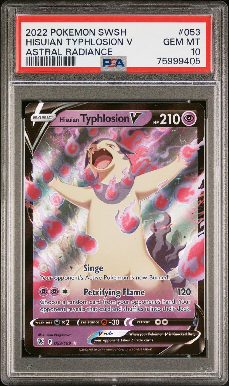 Hisuian Typhlosion V
