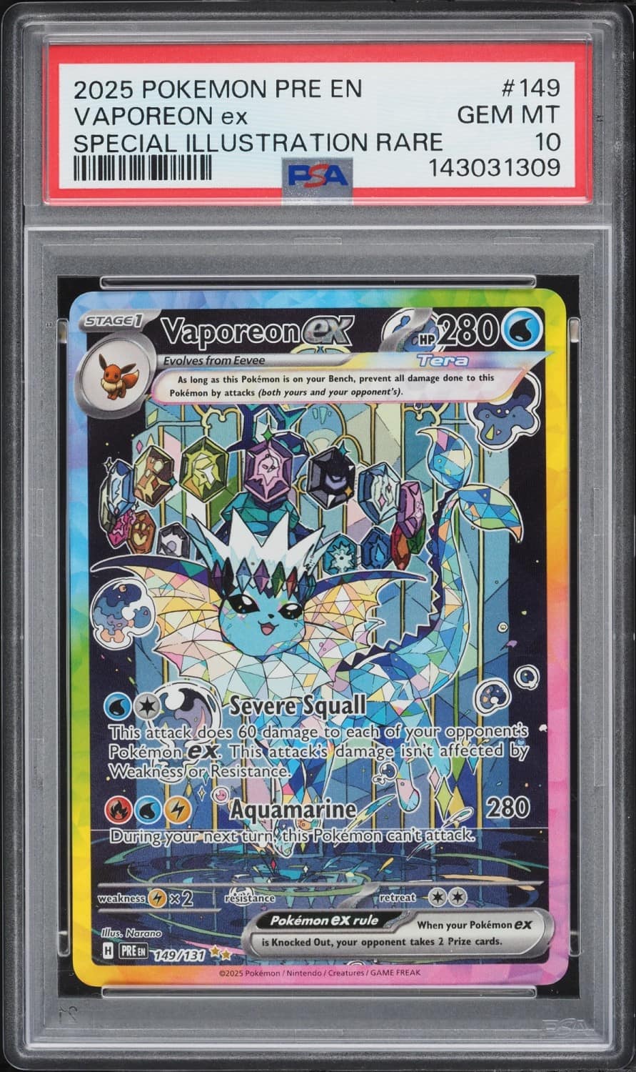 Vaporeon Ex