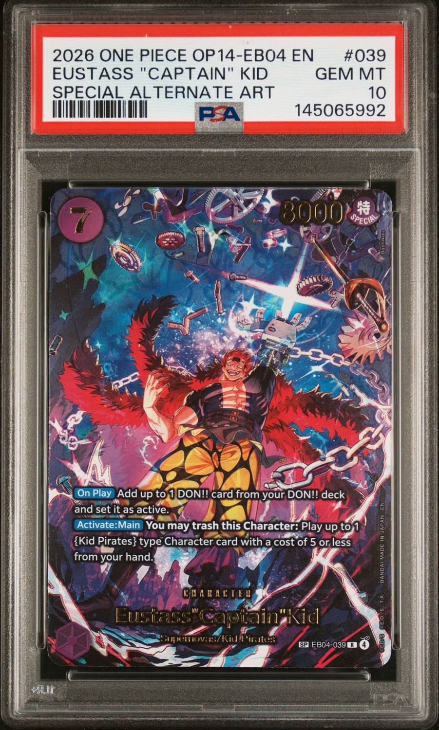Eustass "captain" Kid
