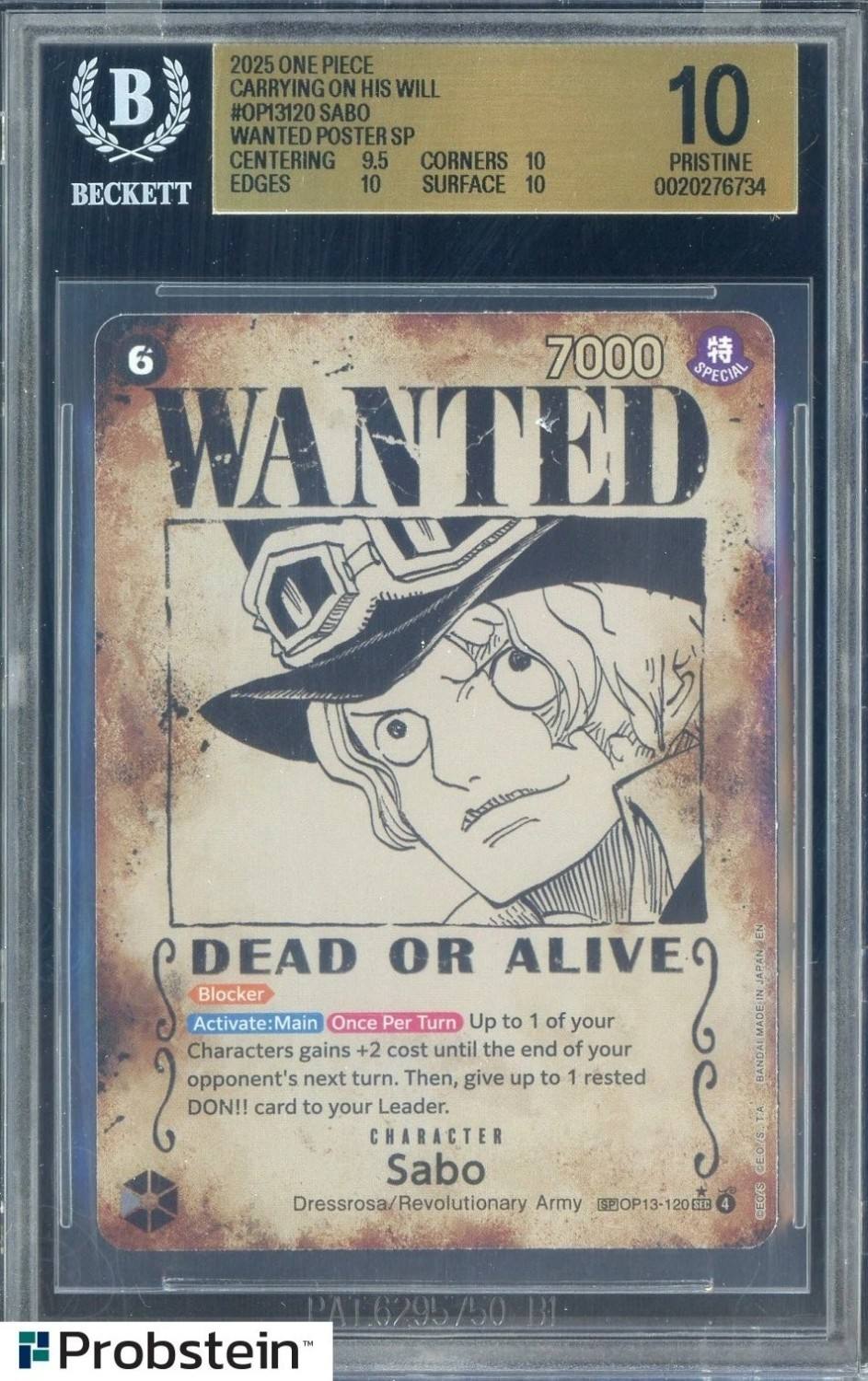 Sabo Wanted Poster Sp