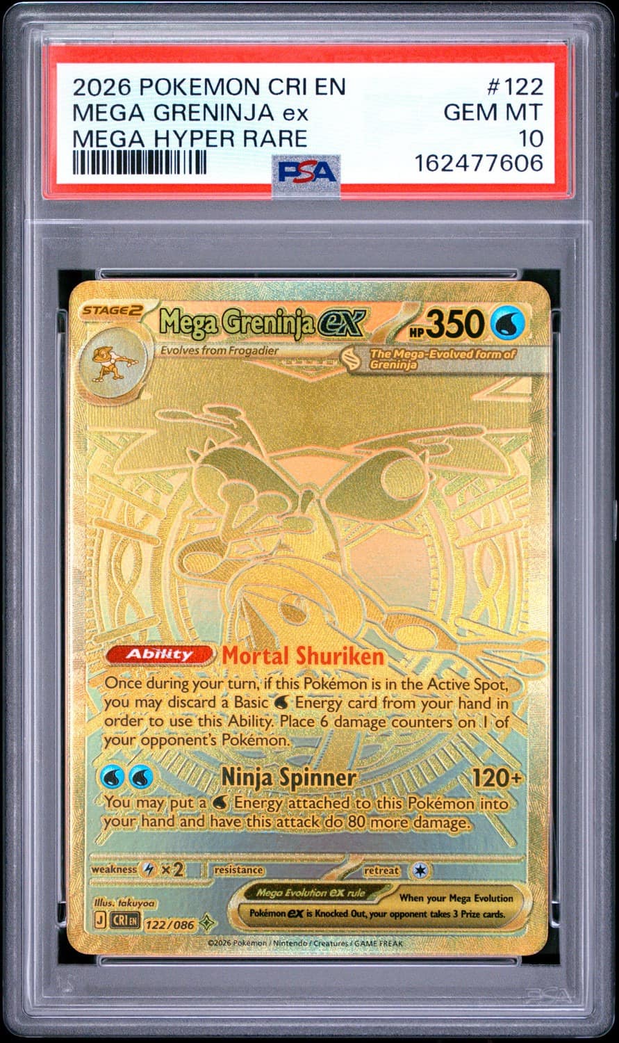 Mega Greninja Ex