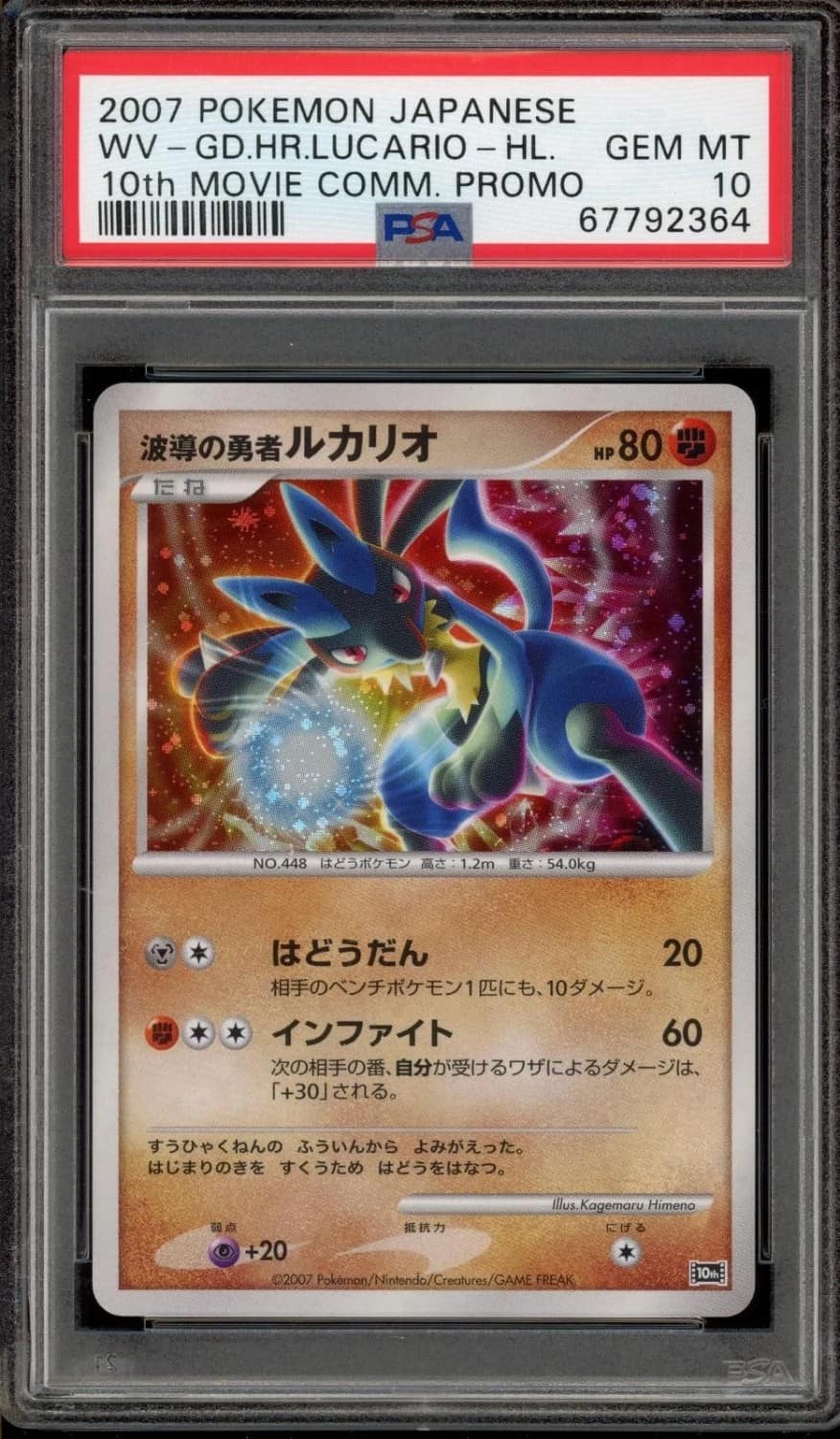 Wave-Guiding Hero Lucario