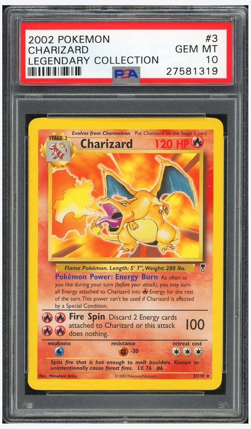 Charizard-Rev Foil-Lc