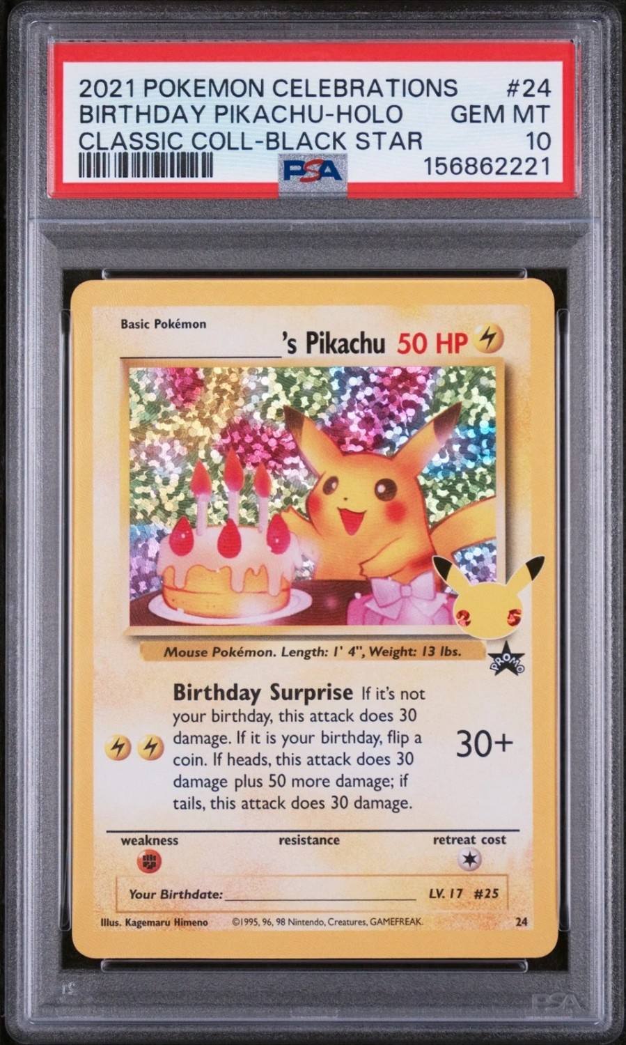 Birthday Pikachu