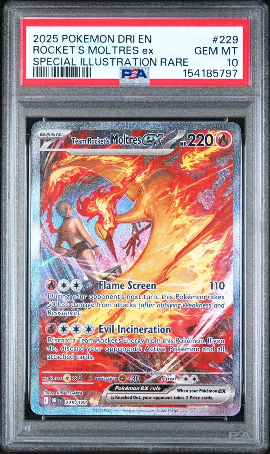 Rocket'S Moltres Ex