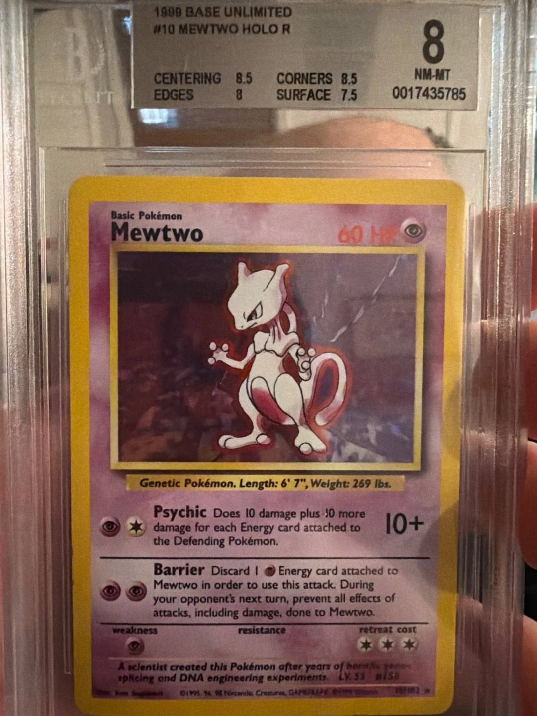 Mewtwo Holo R